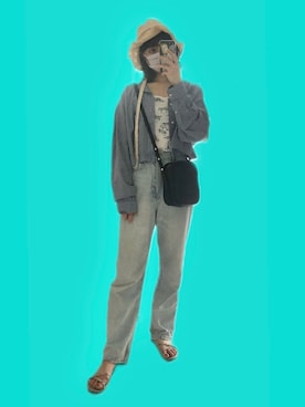「PETIT BATEAU（プチバトー）のアイテム（キャミソール）」を使った、sheさん（レディース・160cm）の春コーディネート