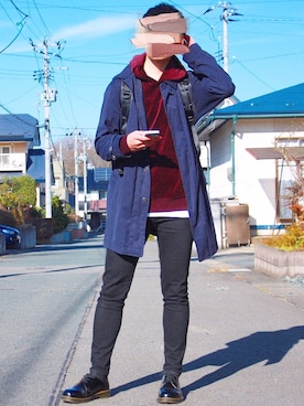 Riruさん（メンズ・176cm）の冬コーディネート