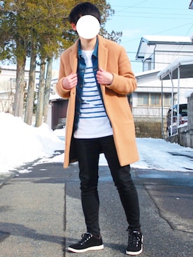 Riruさん（メンズ・176cm）の冬コーディネート