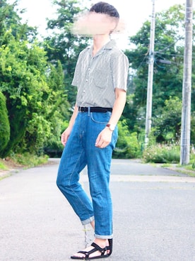 Riruさん（メンズ・176cm）の夏コーディネート