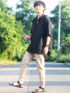 Riruさん（メンズ・176cm）の夏コーディネート