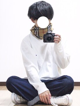 Riruさん（メンズ・176cm）の冬コーディネート