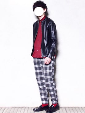 Riruさん（メンズ・176cm）の冬コーディネート