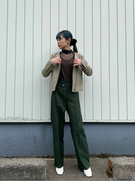 usaさん（レディース・158cm）の秋コーディネート