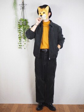 「アイテム（ブルゾン）」を使った、Noriさん（メンズ・175cm・20代）の秋コーディネート