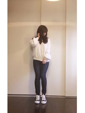 まぁさん（レディース・160cm）の冬コーディネート