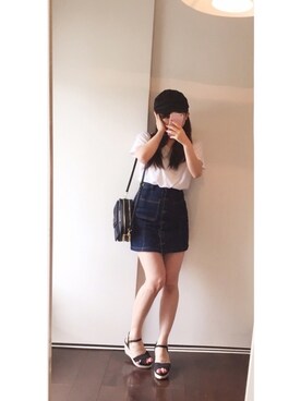 まぁさん（レディース・160cm）の春コーディネート