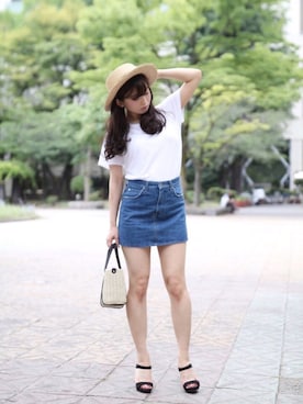 まぁさん（レディース・160cm）の夏コーディネート