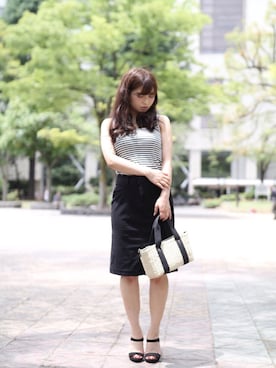 「ドラフトレプシィム」｜まぁさん（レディース・160cm）の夏コーディネート