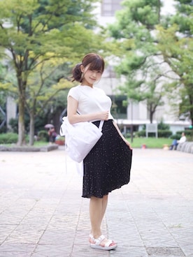 まぁさん（レディース・160cm）の夏コーディネート