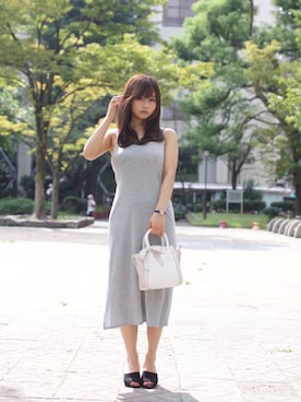 「アイテム（アナログ腕時計）」を使った、まぁさん（レディース・160cm）の夏コーディネート