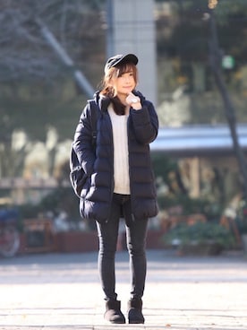 まぁさん（レディース・160cm）の冬コーディネート