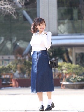 まぁさん（レディース・160cm）の冬コーディネート