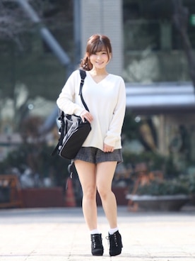 まぁさん（レディース・160cm）の冬コーディネート