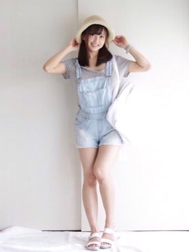 まぁさん（レディース・160cm）の夏コーディネート