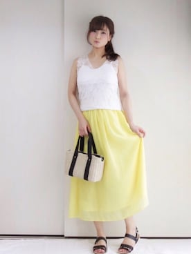 まぁさん(レディース・160cm)の夏コーディネート