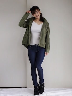 まぁさん（レディース・160cm）の秋コーディネート