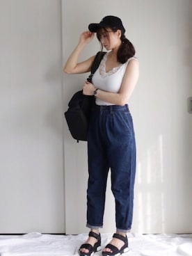 「アイテム（腕時計）」を使った、まぁさん（レディース・160cm）の秋コーディネート