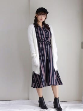 「atstagram_l」｜まぁさん（レディース・160cm）の秋コーディネート