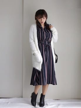 「atstagram_l」｜まぁさん（レディース・160cm）の秋コーディネート