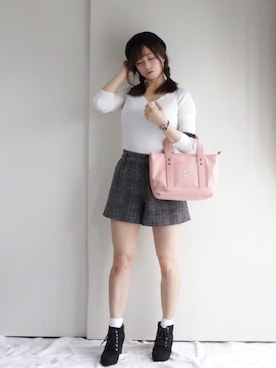 まぁさん（レディース・160cm）の秋コーディネート