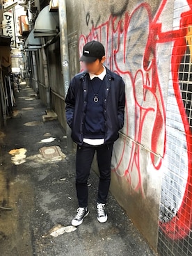 Sakuさん（メンズ・175cm）の冬コーディネート