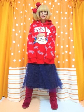 ドン キホーテ ドンキホーテ のパーカーを使ったレディース人気ファッションコーディネート Wear