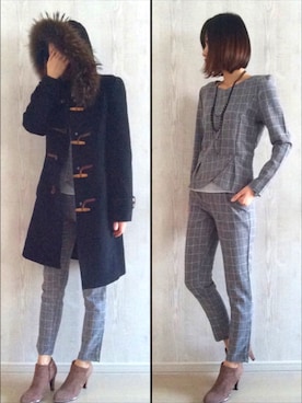 「袴」｜「アイテム（セットアップ）」を使った、T☻Moさん（レディース・163cm）の春コーディネート
