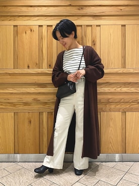 しだみさん（レディース・154cm）の秋コーディネート