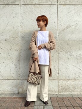 しだみさん(レディース・154cm)の冬コーディネート