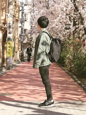 「Manhattan Portage」｜「アイテム（その他）」を使った、みわすけさん（メンズ・170cm）の春コーディネート