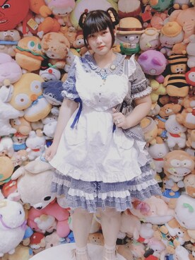 「lolitafashion」｜「アイテム（その他）」を使った、红糖玛丽さん（レディース・160cm）の春コーディネート