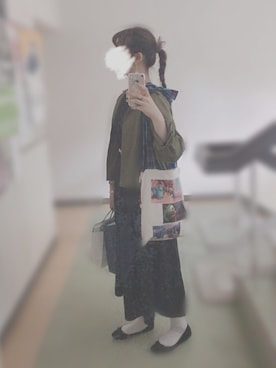 「ピクサー展」｜ソレイユさん（レディース・170cm）の春コーディネート