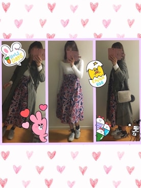 「ドラフトラグナムーン」｜nachiさん（レディース・160cm）の春コーディネート