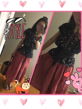 「DRWCYS（ドロシーズ）のアイテム（かごバッグ）」を使った、nachiさん（レディース・160cm）の春コーディネート