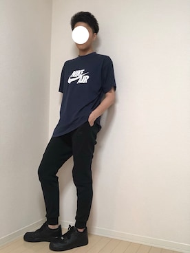 「nikeコーデ」｜とみやまんさん（メンズ・173cm）の夏コーディネート