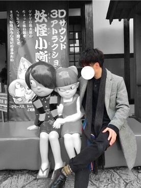 「WEGO（ウィゴー）のアイテム（トレンチコート）」を使った、®️ikuさん（メンズ・173cm）の春コーディネート