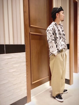 いなばちさん（メンズ・165cm）の春コーディネート