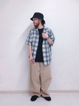 いなばちさん(メンズ・165cm)の夏コーディネート