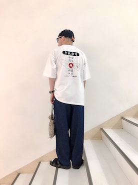 いなばちさん（メンズ・165cm）の夏コーディネート