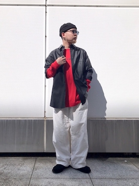 いなばちさん（メンズ・165cm）の夏コーディネート