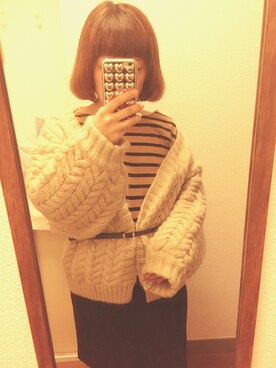 memeさん（レディース・150cm）の冬コーディネート