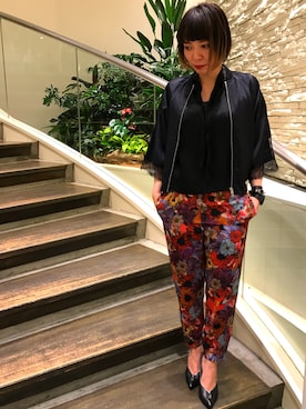 FUKUさん（レディース・162cm）の春コーディネート