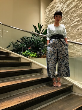 FUKUさん（レディース・162cm）の夏コーディネート