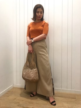 Kaoriさん（レディース・155cm）の春コーディネート