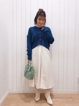 Kaoriさん（レディース・155cm）の秋コーディネート