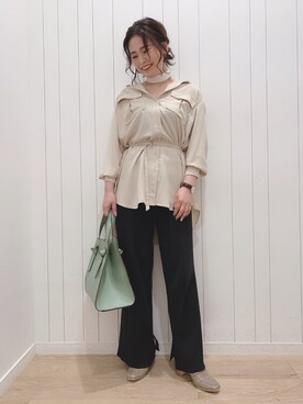 Kaoriさん（レディース・155cm）の冬コーディネート