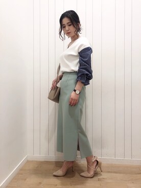 Kaoriさん（レディース・155cm）の冬コーディネート