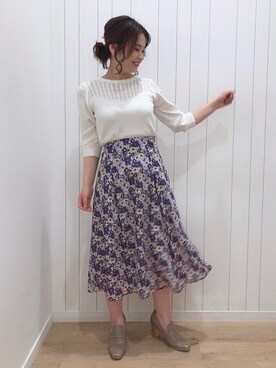 Kaoriさん（レディース・155cm）の春コーディネート