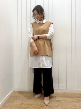 Kaoriさん（レディース・155cm）の春コーディネート